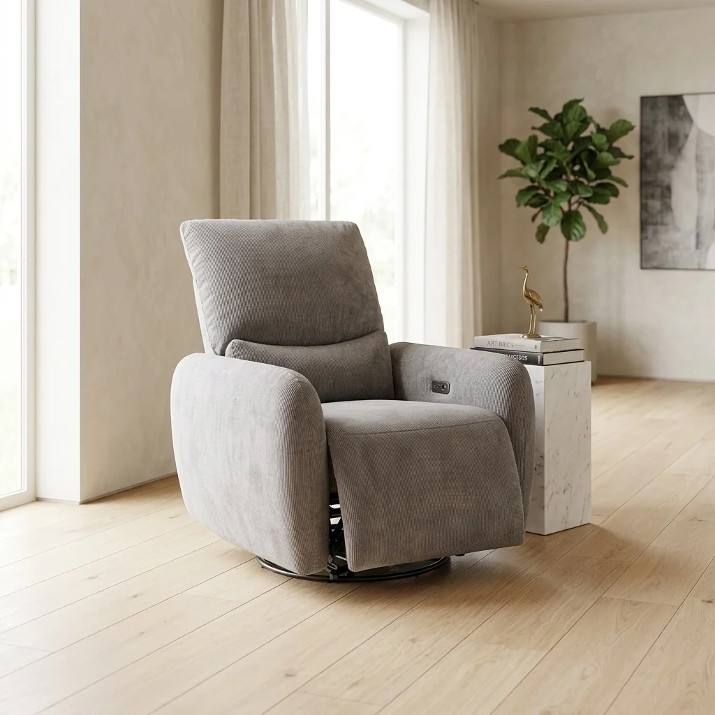 AI Generated Product Image FAUTEUIL RELAX ELECTRIQUE - GRIS – Image 1