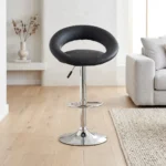 TABOURET DE  BAR - NOIR