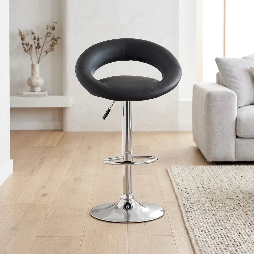 AI Generated Product Image TABOURET DE BAR - NOIR – Image 1