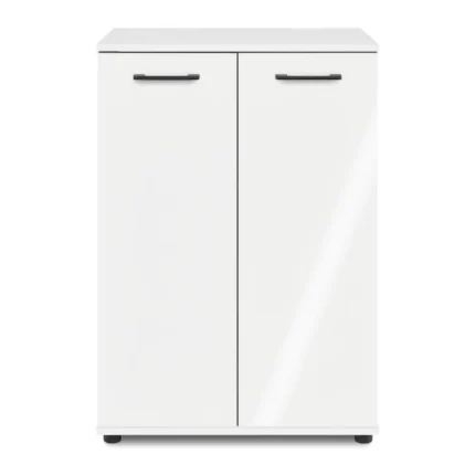 COMMODE 2 PORTES - BLANC
