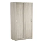 ARMOIRE 2 PORTES COULISSANTES -  CHENE
