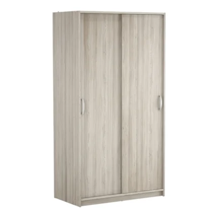 ARMOIRE 2 PORTES COULISSANTES -  CHENE