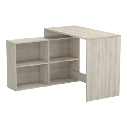 BUREAU D'ANGLE 4 CASES - CHENE