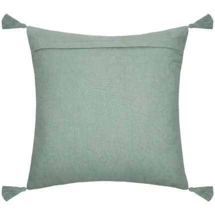 COUSSIN CARRÉ 50X50 CM EN COTON - VERT