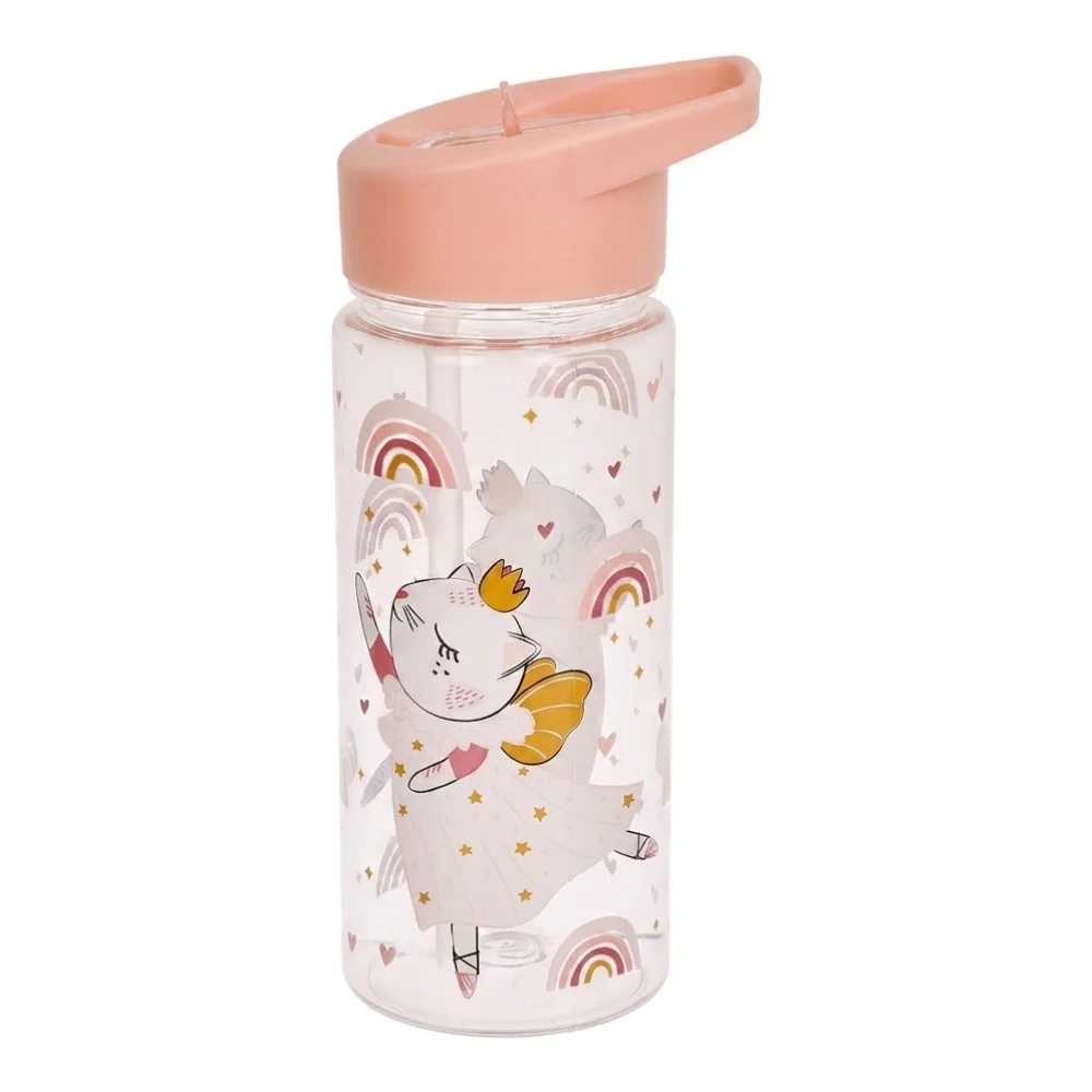 AI Generated Product Image GOURDE ENFANT EN PLASTIQUE MOTIF CHAT - ROSE – Image 1