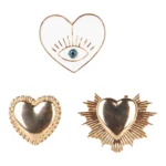 BROCHE FORME COEUR