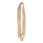 SANGLE DE SAC - BEIGE ET BLANC