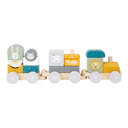 JEU D'ÉVEIL TRAIN EN BOIS