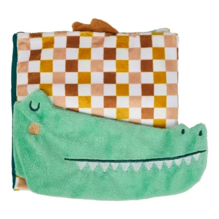 LIVRE D'ÉVEIL MOTIF CROCODILE