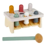 JEU D'ÉVEIL AVEC MARTEAU EN BOIS