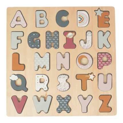 PUZZLE ALPHABET EN BOIS