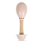 MARACAS MOTIF CYGNE EN BOIS