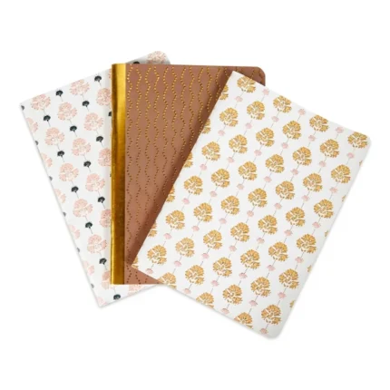 CARNET DE NOTES A6 MOTIF FLORA