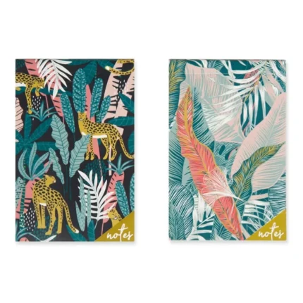 BLOC MÉMO 10X6,5CM MOTIF JUNGLE