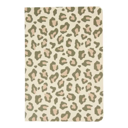 CARNET DE NOTES A6 MOTIF LÉOPARD