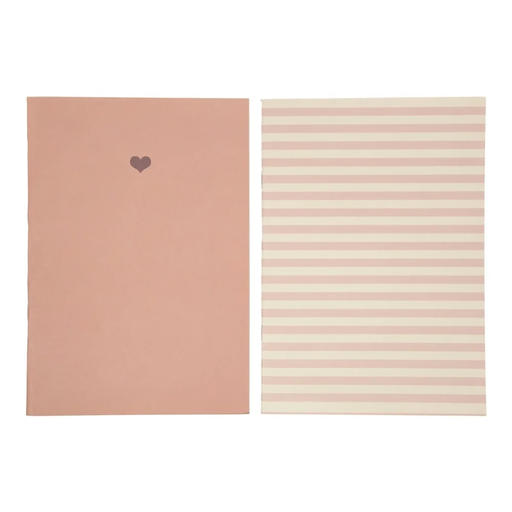 AI Generated Product Image CARNET ROSE COEUR A5 – Image 1