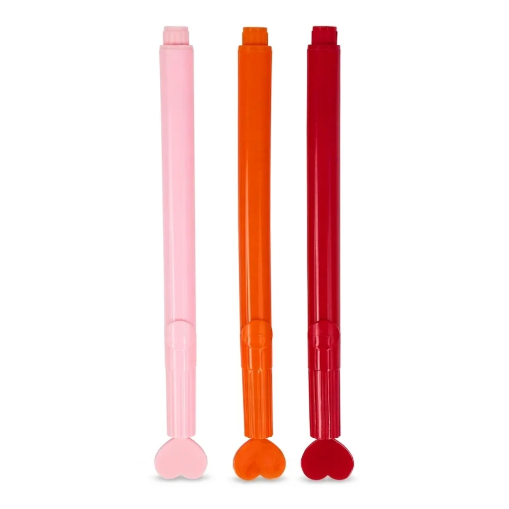 AI Generated Product Image LOT DE 3 STYLOS TAMPON COEUR – Image 1