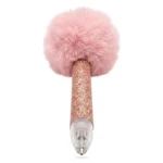 CRAYON AVEC POMPON - DORÉ ROSE