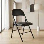 CHAISE PLIANTE - NOIRE