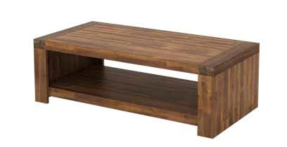 TABLE BASSE  - ACACIA MASSIF