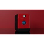 MINI LAVE-VAISSELLE CONNECTÉ 3 COUVERTS 5 PROGRAMMES 43 DB WIFI OUVERTURE TACTILE - NOIR ROUGE - BOB – Image 2