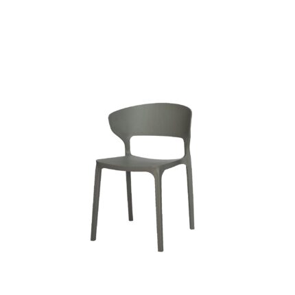 CHAISE PLASTIQUE - GRIS