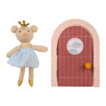 JOUET PETITE SOURIS AVEC PORTE EN BOIS – Image 2