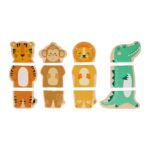 LOT DE 4 PUZZLES MAGNÉTIQUES SAVANE – Image 2