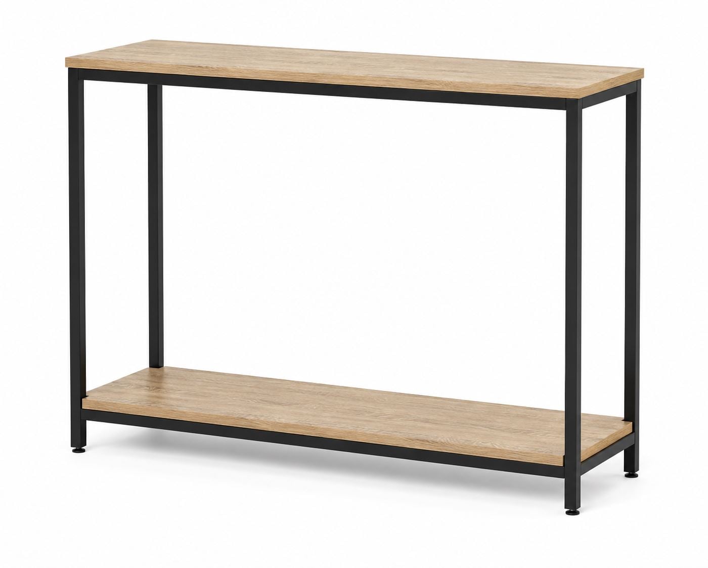 article_84751 CONSOLE - CHÊNE MODERN OAK ET MÉTAL NOIR – Image 1