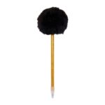 CRAYON AVEC POMPON - DORÉ NOIR – Image 2