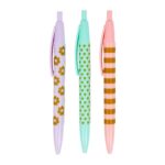 LOT DE 3 STYLOS BILLE FANTAISIE – Image 2