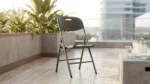 CHAISE PLIABLE - GRIS