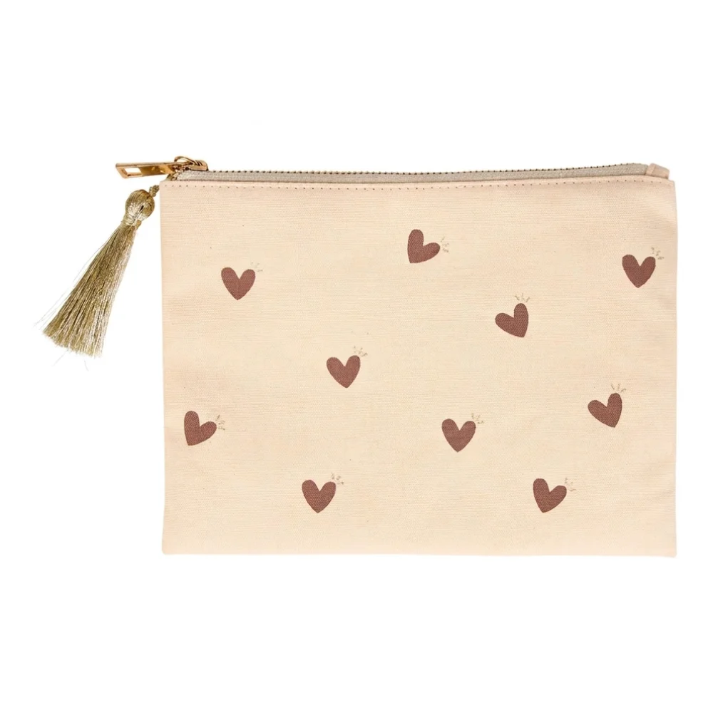AI Generated Product Image POCHETTE COEUR - BEIGE – Image 1