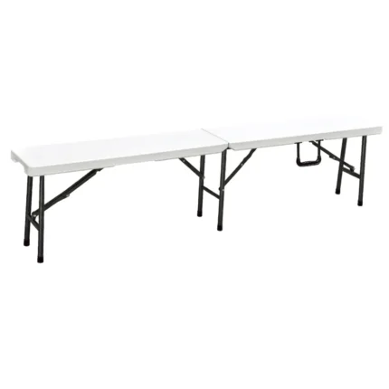 BANC PLIABLE - BLANC