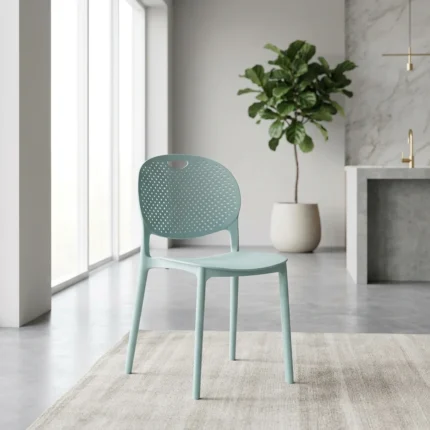 CHAISE EN POLYPROPYLÈNE - VERT
