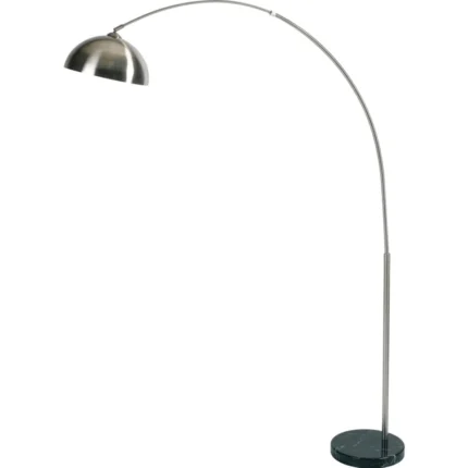 LAMPADAIRE ARC ARGENTE