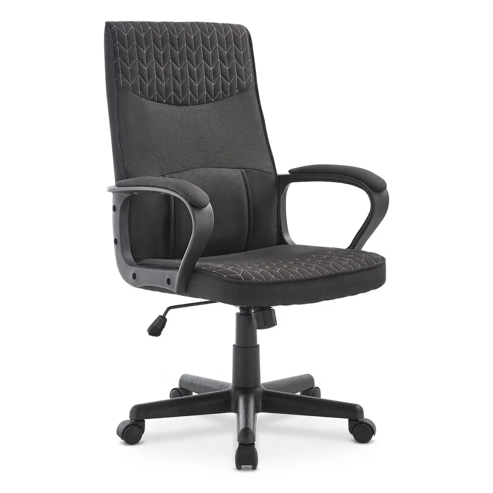 AI Generated Product Image FAUTEUIL DE BUREAU EN TISSU - NOIR – Image 1