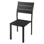 CHAISE FIXE - NOIRE