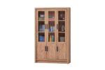 VITRINE 3 PORTES VITREES ET 3 PORTES PLEINES - CHENE – Image 2