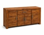 BUFFET 4 PORTES + 1 TIROIR - BOIS MASSIF – Image 2