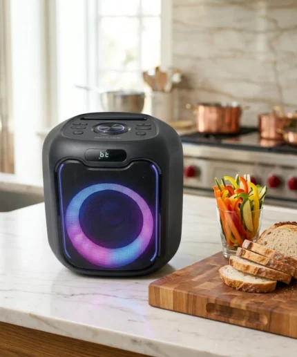 PARTY BOX PORTABLE BLUETOOTH USB LUMIÈRE MULTICOLORE 150 W - MUSE