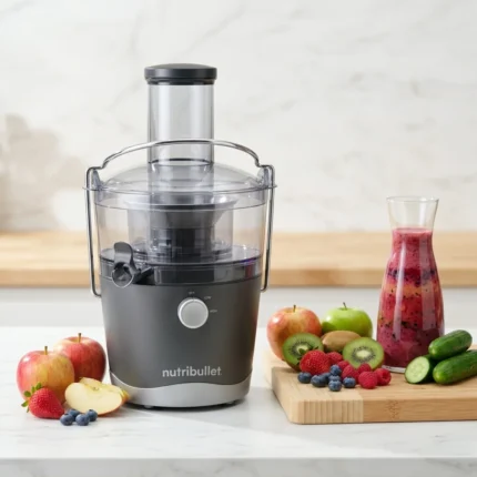CENTRIFUGEUSE 800 W 1,5 L RÉCIPIENT PORTABLE LAVE-VAISSELLE - GRIS - NUTRIBULLET