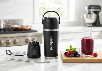 BLENDER PORTABLE FLIP 120 W 600 ML MAINTIEN FROID 24H - NOIR - NUTRIBULLET