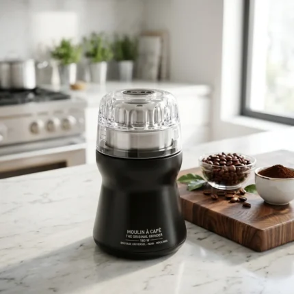 MOULIN À CAFÉ THE ORIGINAL GRINDER 180 W BROYAGE UNIVERSEL - NOIR - MOULINEX