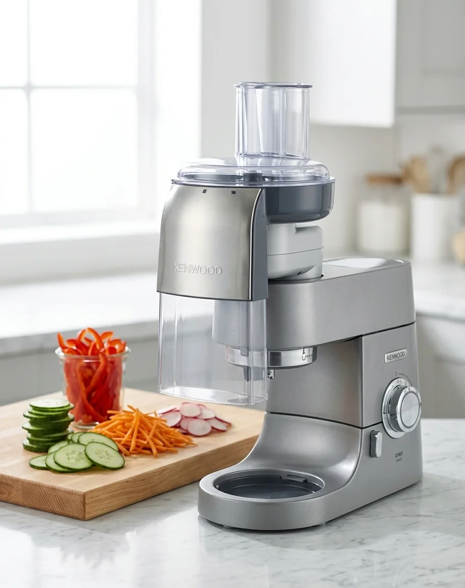 AI Generated Product Image LAMES COUPE MULTIFONCTION TRANCHOIR RÂPE POUR ROBOT - GRIS - KENWOOD – Image 1