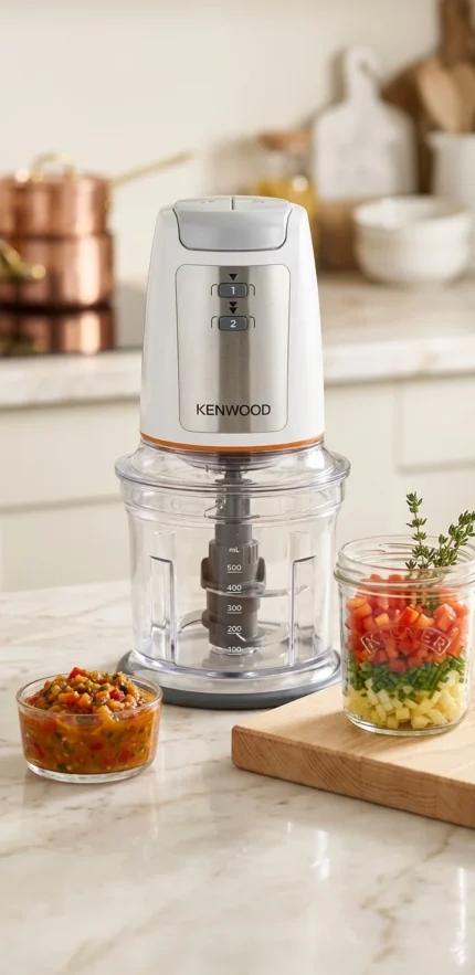 MINI HACHOIR EASY CHOP 500 W 800 ML - BLANC - KENWOOD