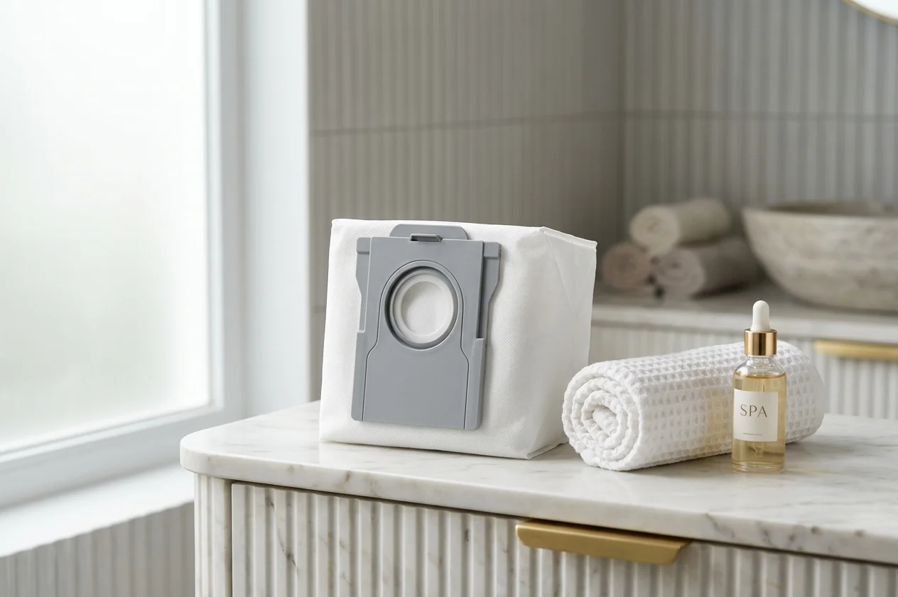 AI Generated Product Image SAC À POUSSIÈRE 4 L POUR STATION ASPIRATEUR ROBOT L10S ULTRA GEN2 - BLANC - DREAME – Image 1
