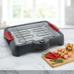 BARBECUE DE TABLE ÉLECTRIQUE 2000 W - NOIR - TECHWOOD