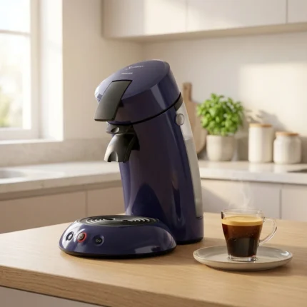 CAFETIÈRE À DOSETTES SENSEO ORIGINAL 0,7 L CREMA PLUS - BLEU - PHILIPS