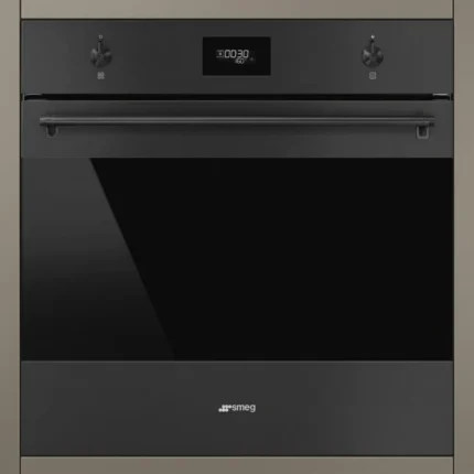 FOUR ENCASTRABLE PYROLYSE 70 L ANTHRACITE - SMEG